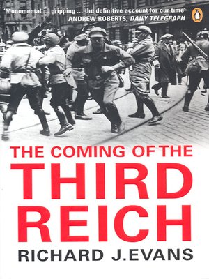 cover image of The coming of the Third Reich